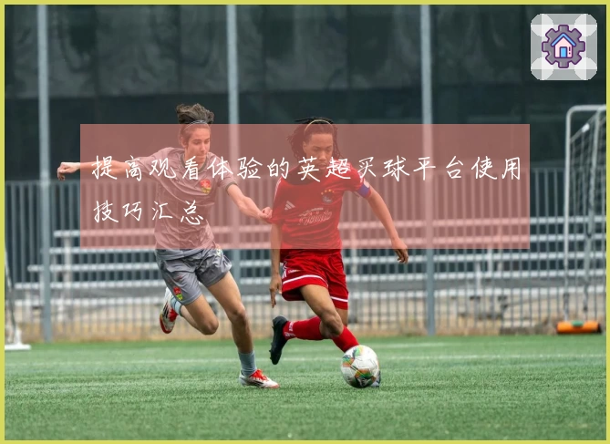 提高观看体验的英超买球平台使用技巧汇总