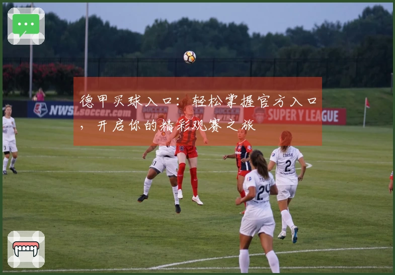 德甲买球入口：轻松掌握官方入口，开启你的精彩观赛之旅